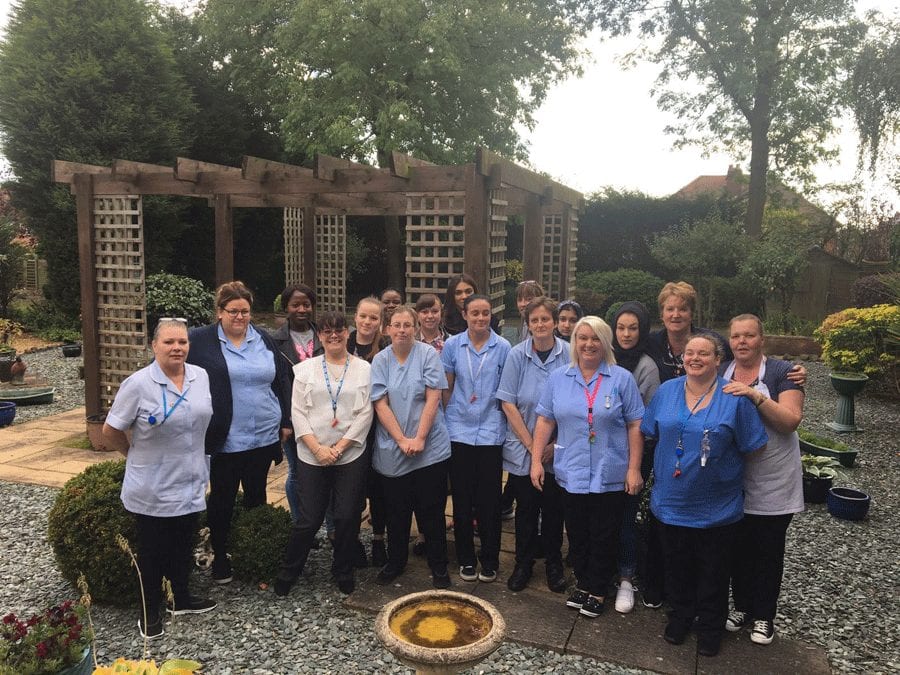Digby Manor Team Photo Garden